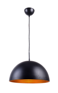 KALIN HANGLAMP DE LUXE  ZWART/GOUD  ART NR 23410130