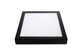 PLAFOND SPOT ""LUKE""CCT  1 LICHTS VIERKANT 300  ZWART INCL CONTROLLER ART NR: 23422145/