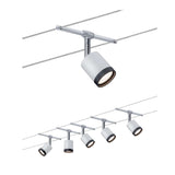 KABELSET 230 V-12V  "" LED TUBE ''  WIT/CHROOM  5 LICHTS  ART NR: P3981%
