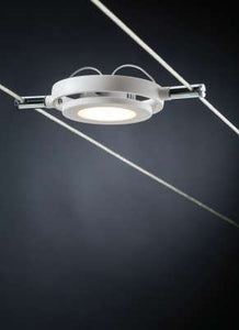 KABELSET 230 V-12V DC "" ROUND CAM ''  WIT  6 LICHTS  ART NR: P94106%