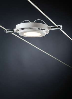 KABELSET 230 V-12V DC "" ROUND CAM ''  WIT  6 LICHTS  ART NR: P94106%