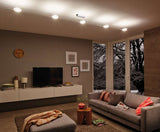 KABELSET 230 V-12V DC  "" LED DISC ''  CHROOM/SATIJN  5 LICHTS  ART NR: P94109%