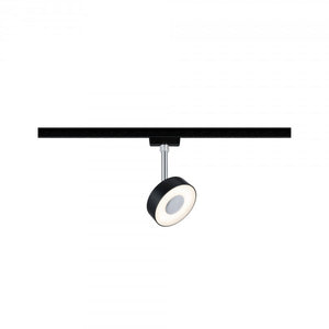 2 METER RECHTE STARTERSET 1 FASE TRACK/RAIL  "" CIRKEL""  4 LICHTS MAT/ZWART  ART NR: LATH P96915%