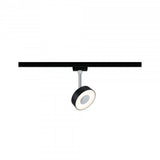 2 METER RECHTE STARTERSET 1 FASE TRACK/RAIL  "" CIRKEL""  4 LICHTS MAT/ZWART  ART NR: LATH P96915%
