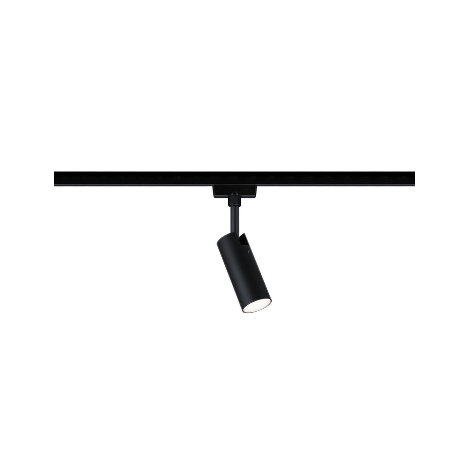 2 METER RECHTE STARTERSET 1 FASE TRACK/RAIL  "" TURBO ""  4 LICHTS MAT/ZWART  ART NR: LATH P96940%