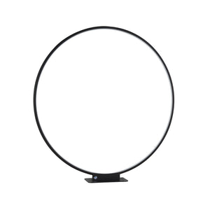 EXCLUSIEVE LED TAFELLAMP ''UNNU'' 800MM ROND ARTNR  23435002/   ( ZWART )