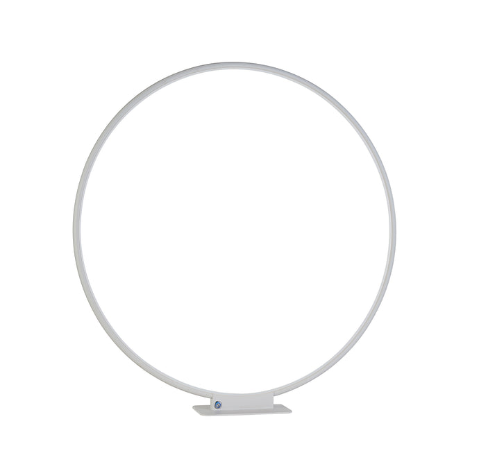 EXCLUSIEVE LED TAFELLAMP ''UNNU'' 800MM ROND ARTNR 23435012/   ( WIT )