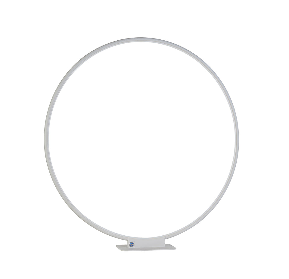EXCLUSIEVE LED TAFELLAMP ''UNNU'' 800MM ROND ARTNR 23435012/   ( WIT )