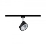 L-VORMIGE  STARTERSET 1 FASE TRACK/RAIL  "" BARENA ""  5 LICHTS MAT/ZWART/CHROOM  ART NR: LATH P96924%