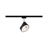 L-VORMIGE  STARTERSET 1 FASE TRACK/RAIL  "" BARENA ""  5 LICHTS MAT/ZWART/CHROOM  ART NR: LATH P96924%