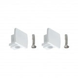 2 METER RECHTE STARTERSET 1 FASE TRACK/RAIL  "" SALARI ""  2 GLAS HANGLAMPEN WIT  ART NR: LATH P95455%