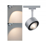 L-VORMIGE  STARTERSET 1 FASE TRACK/RAIL  "" ALDON ""  5 LICHTS ZWARTE RING/ MAT/CHROOM  ART NR: LATH P95519%