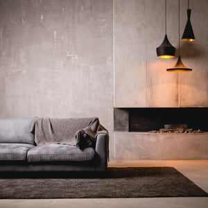 ADRIS HANGLAMP DE LUXE  ZWART/GOUD  ART NR 23410131/
