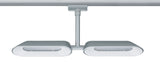 2 METER RECHTE STARTERSET 1 FASE TRACK/RAIL  "" KLIPPER ""  4 LICHTS MAT/CHROOM  ART NR: LATH P95469%