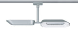 2 METER RECHTE STARTERSET 1 FASE TRACK/RAIL  "" KLIPPER ""  4 LICHTS MAT/CHROOM  ART NR: LATH P95469%