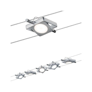 KABELSET 230 V-12V DC  "" LED MAC ''  MAT/CHROOM  5 LICHTS  ART NR: P94108%