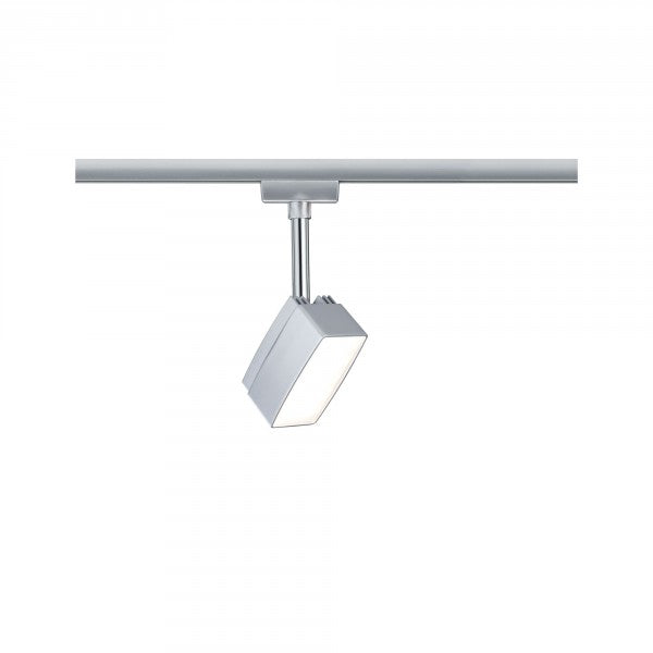 L-VORMIGE  STARTERSET 1 FASE TRACK/RAIL  "" PERAL ""  5 LICHTS MAT/CHROOM  ART NR: LATH  P95269%