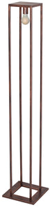 VLOERLAMP '' DAGO '' 1 LICHTS DE LUXE  ZWART  (EXCL KAP)     ART NR 22717056/