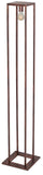 VLOERLAMP '' DAGO '' 1 LICHTS DE LUXE  ZWART  (EXCL KAP)     ART NR 22717056/