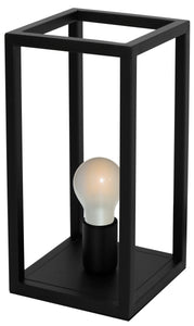 TAFELLAMP ''DAGO ''1 LICHTS DE LUXE  ZWART       ART NR  22717043/