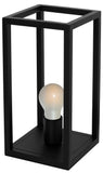 TAFELLAMP ''DAGO ''1 LICHTS DE LUXE  ZWART       ART NR  22717043/