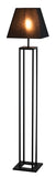 VLOERLAMP '' DAGO '' 1 LICHTS DE LUXE  ZWART  (EXCL KAP)     ART NR 22717056/