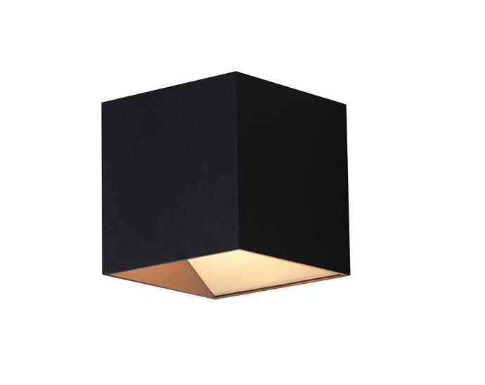 OPBOUW LED SPOT VIERKANT 1 LICHTS ''TURE '' ZWART  ART NR: 23300679/