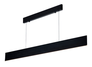 EXCLUSIEVE LED PENDELBALK ""TURE"" 1200mm MAT/ZWART  ART NR: 23300703/