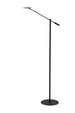 VLOERLAMP DE LUXE LED ''BONIX " ZWART  ART NR: 23375017/