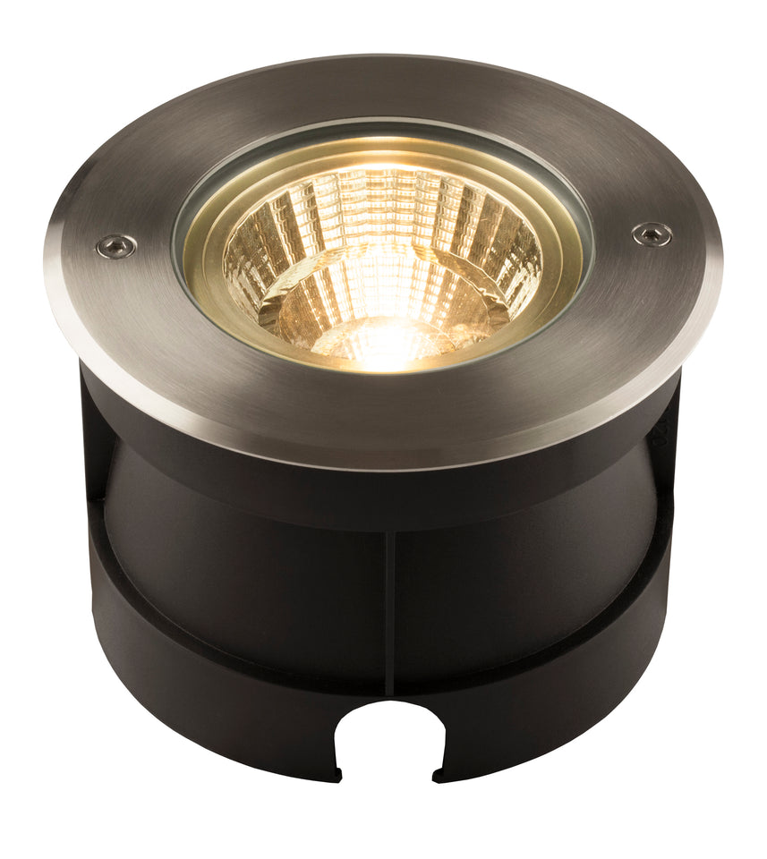 OUTDOOR BODEMSPOT ""VURI"  GESCHUURD ALUMINIUM  180 ART NR: 23376027/