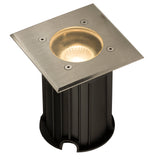 OUTDOOR BODEMSPOT ""CATLANTIS II"  GESCHUURD ALUMINIUM  120 VIERKANT ART NR: 23376051/