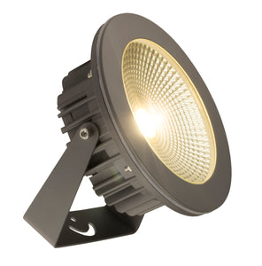 OUTDOOR PROJECTOR LAMP ""LUMMIT"" 1 LICHTS  20 WATT LED GRIJS  ART NR: 23360055/