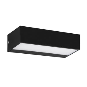 OUTDOOR WANDSPOT ""BLOGAN""  ZWART  ART NR: 23390066/