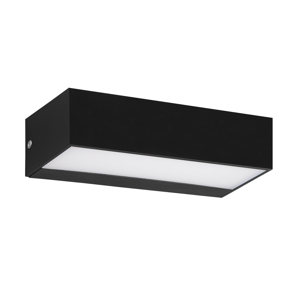 OUTDOOR WANDSPOT ""BLOGAN""  ZWART  ART NR: 23390066/
