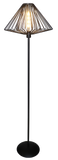 VLOERLAMP '' LAXOS '' 1 LICHTS DE LUXE  ZWART   480     ART NR 23403566/