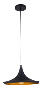 ADRIS HANGLAMP DE LUXE  ZWART/GOUD  ART NR 23410131/