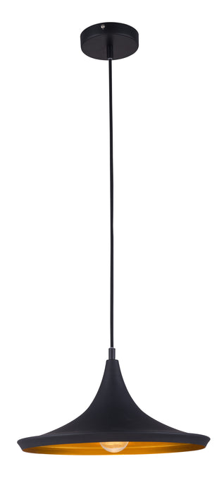 ADRIS HANGLAMP DE LUXE  ZWART/GOUD  ART NR 23410131/