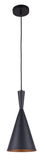ISHA HANGLAMP DE LUXE  ZWART/GOUD  ART NR 23410133/