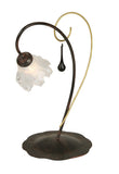 TAFELLAMP 1-LICHTS  "' MISS '' ZWART/GOUD  ART NR: 23416023/