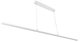 MODERNE PENDELLAMP "" NINO "" 1800MM 1 LICHTS LED BUIS  MAT/ WIT  ART NR: 23418121/