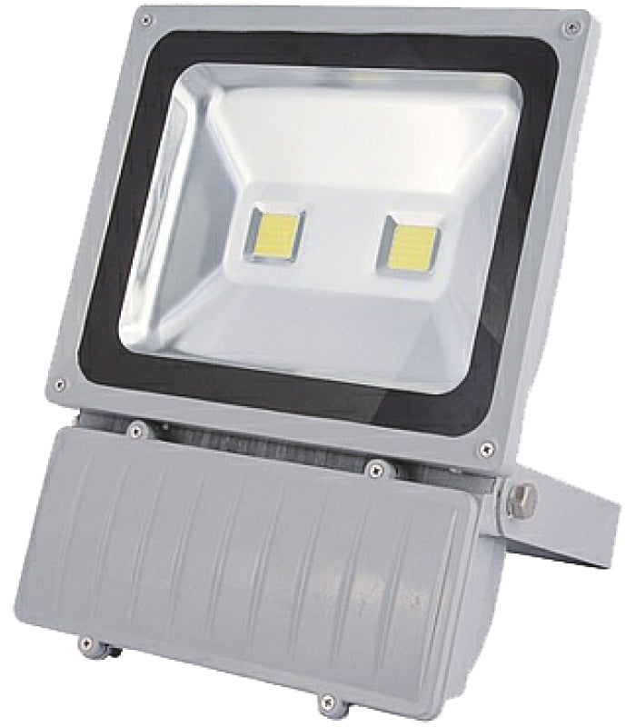 OUTDOOR PROJECTOR LAMP "NEAMER"" 2 LICHTS X 40 WATT LED GRIJS  ART NR: 23422007/