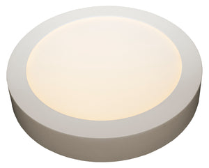 PLAFOND SPOT ""LUKE"" 1 LICHTS ROND  225  WIT  ART NR: 23422102/