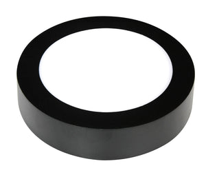 PLAFOND SPOT ""LUKE"" 1 LICHTS ROND  170  ZWART  ART NR: 23422106/