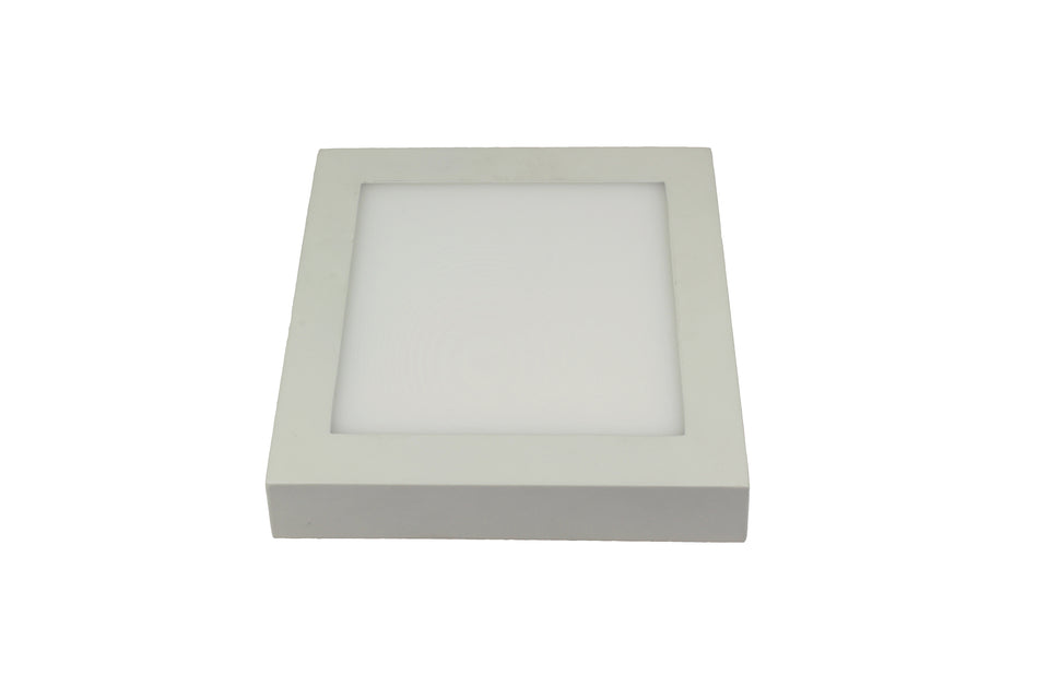 PLAFOND SPOT ""LUKE"" 1 LICHTS VIERKANT  120  WIT  ART NR: 23422110/