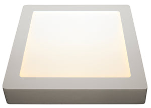 PLAFOND SPOT ""LUKE"" 1 LICHTS VIERKANT  175  WIT  ART NR: 23422111/