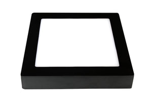 PLAFOND SPOT ""LUKE"" 1 LICHTS VIERKANT  235 ZWART  ART NR: 23422117/