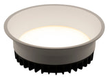 INBOUW SPOT "" BICRO "" ROND 154MM  WIT  ART NR: 23422201/
