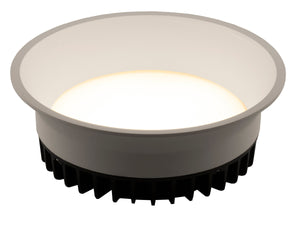 INBOUW SPOT ""BICRO "" ROND 175MM  WIT  ART NR: 23422202/