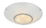 PLAFONIERE  1-LICHTS  "' CULAR 40 ''  WIT    ART NR: 23423082/