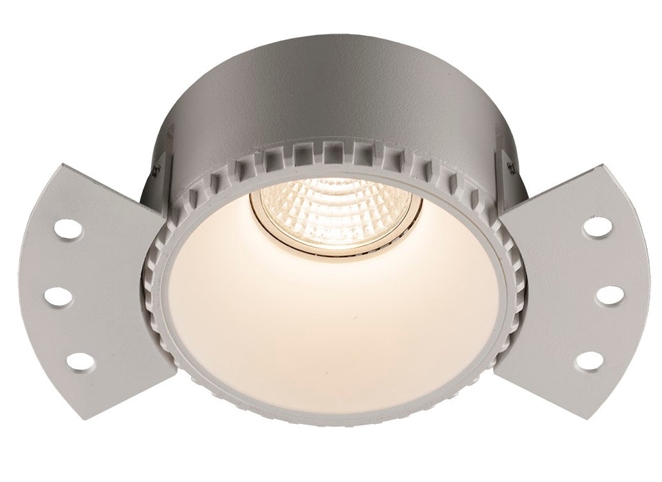 INBOUW SPOT "" ASSO ""  ROND  90MM  WIT     ART NR: 23426220/
